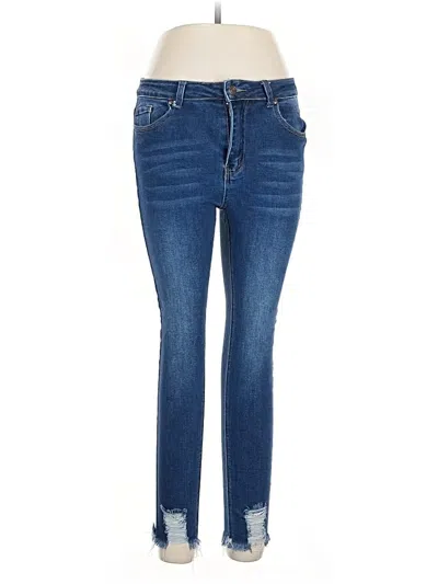 Pre-owned Bamboo Jeans In Blue