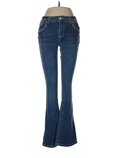 Pre-owned Bamboo Jeans In Blue