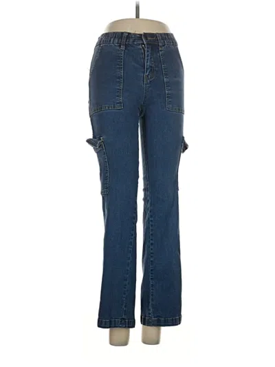 Pre-owned Bamboo Jeans In Blue