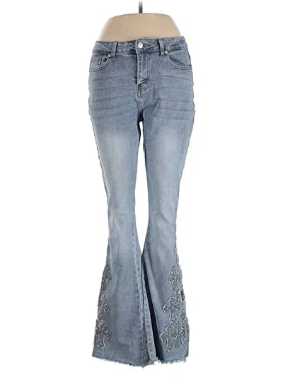 Pre-owned Bamboo Jeans In Blue