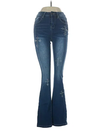 Pre-owned Bamboo Jeans In Blue