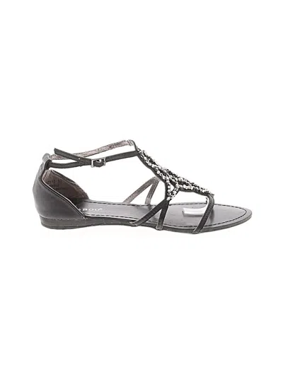 Pre-owned Bamboo Sandals In Black