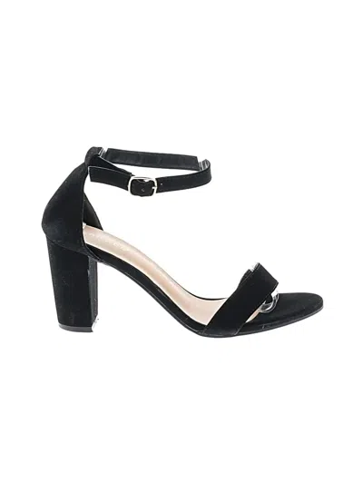 Pre-owned Bamboo Sandals In Black