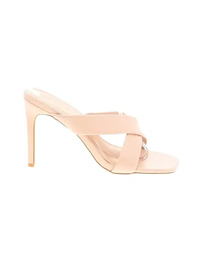 Pre-owned Bamboo Sandals In Ivory