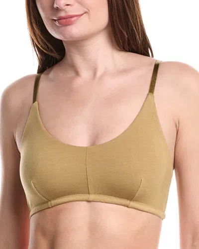 Bamboo Set Of 2 Essential Bralette In Green