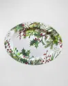 Bamboo Table Balsam/berries Oval Platter In Multi