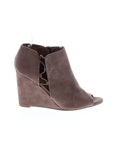 Pre-owned Bamboo Wedges In Gray