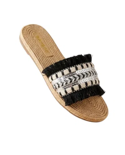 Bamboo Women's Cancun Slide In Black In Multi