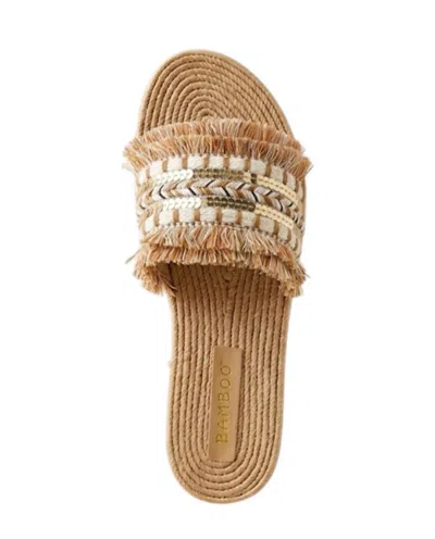 Bamboo Women's Cancun Slide In Peach In Brown