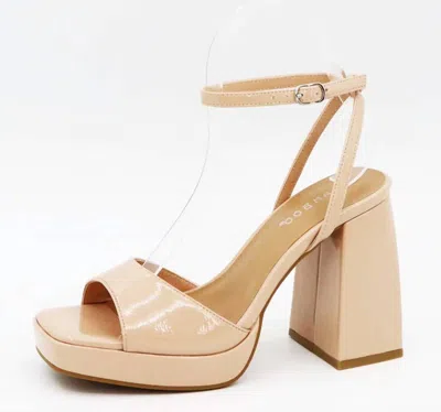 Bamboo Women's Jolie Heels In Nude In Neutral