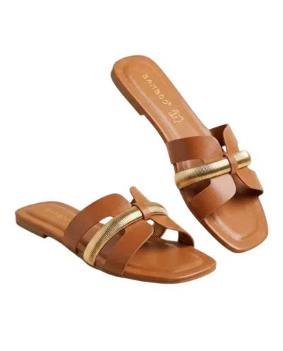 Bamboo Women's Lux Day Out Sandal In Brown