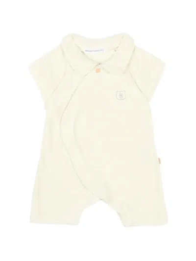 Bamboom Babies' Bear-detail Romper In Neutral