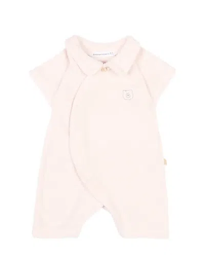 Bamboom Babies' Bear-detail Romper In Pink