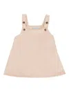 Bamboom Corduroy Dungaree Dress In Pink