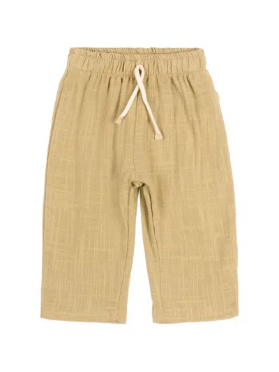 Bamboom Babies' Drawstring Trousers In Neutral