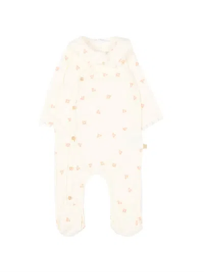 Bamboom Babies' Floral-print Pajamas In Neutral