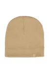 Bamboom Logo-patch Beanie In Brown