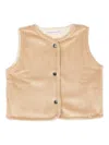Bamboom Reversible Corduroy Waistcoat In Neutral