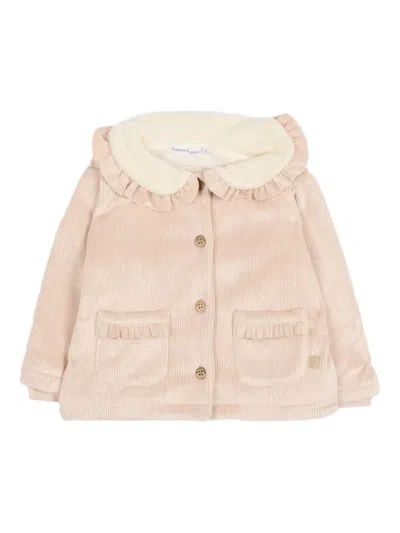Bamboom Babies' Ruffled-collar Jacket In Pink