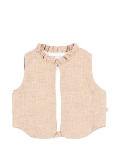 Bamboom Babies' Ruffled Vest In Pink