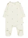 Bamboom Squirrel-print Babygrow In Neutral