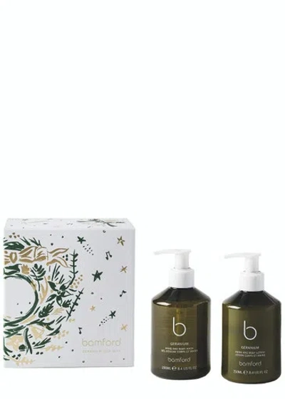 Bamford Christmas Geranium Duo