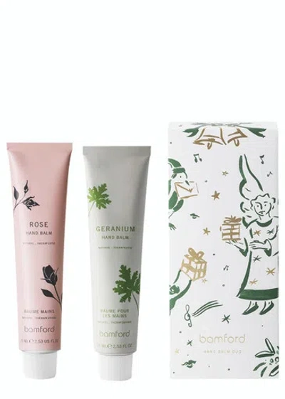 Bamford Christmas Hand Balm Duo In White