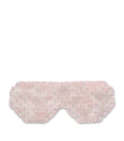 Bamford Quartz Isla Eye Mask In Animal Print
