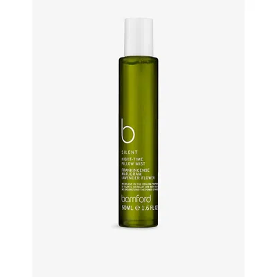 Bamford Womens Silent Night-time Pillow Mist 50ml In Green
