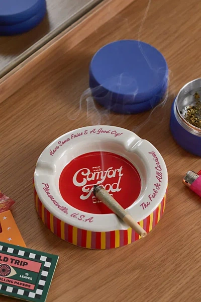 Bando Ban. Do Comfort Food Stand Ashtray In Red At Urban Outfitters