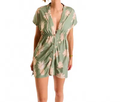 Banana Moon Abeline Bayvoil Robe In Khaki In Green