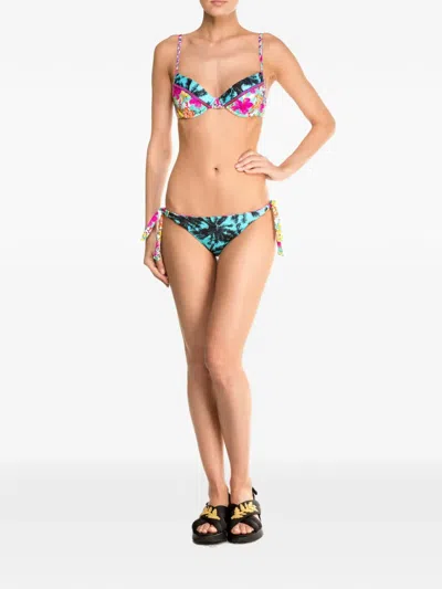 Banana Moon Etna Mixer Palm-print Briefs In Blue
