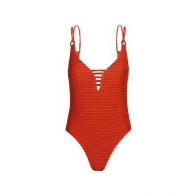 Banana Moon Maillot 1 Pièce Miller Groove In Brown