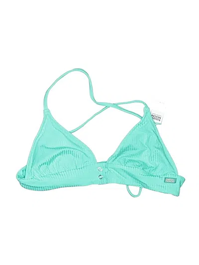 Pre-owned Banana Moon Swimsuit Top Teal Swimwear