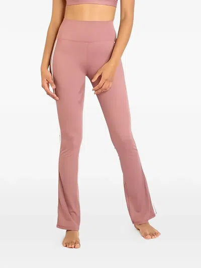 Banana Moon Wellflow Stripe Leggings In Pink