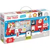 Banana Panda Make-a-match Puzzle Fire Truck, Multi Color