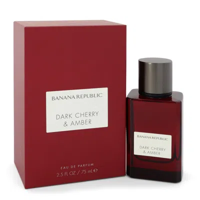 Banana Republic Dark Cherry And Amber By  For Unisex - 2.5 oz Edp Spray In Yellow/pink/orange/red