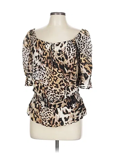 Banana Republic 3/4 Sleeve Blouse In Blue