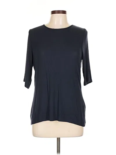 Pre-owned Banana Republic 3/4 Sleeve T-shirt In Black