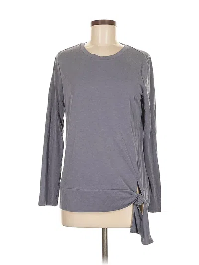 Pre-owned Banana Republic 3/4 Sleeve T-shirt In Gray