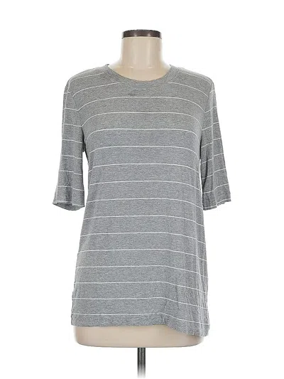 Pre-owned Banana Republic 3/4 Sleeve T-shirt In Gray