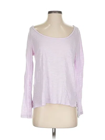 Pre-owned Banana Republic 3/4 Sleeve T-shirt In Pink