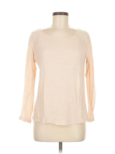 Pre-owned Banana Republic 3/4 Sleeve T-shirt In White