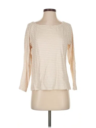 Pre-owned Banana Republic 3/4 Sleeve T-shirt In White