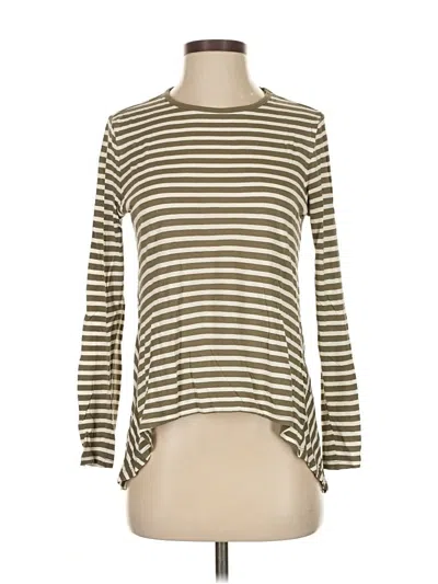 Pre-owned Banana Republic 3/4 Sleeve T-shirt In Tan