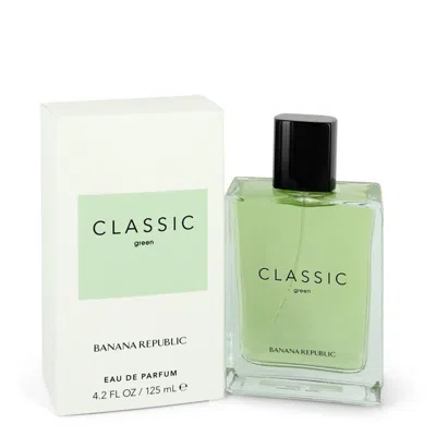Banana Republic 4.2 oz Classic Green Eau De Parfum Spray For Unisex In White