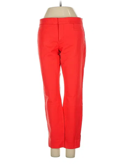 Pre-owned Banana Republic Active Pants In Red