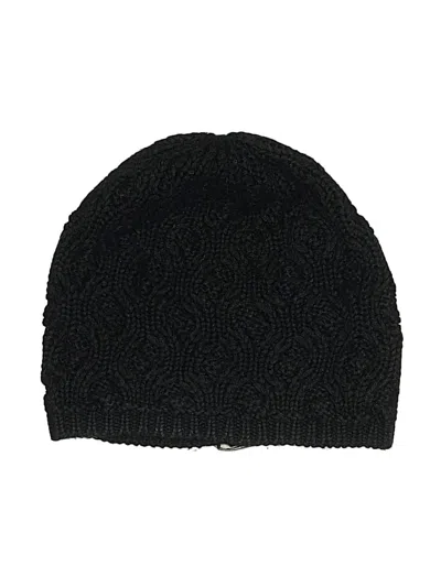 Pre-owned Banana Republic Beanie Hat In Black