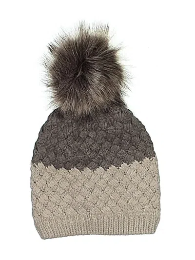 Pre-owned Banana Republic Beanie Hat In Gray
