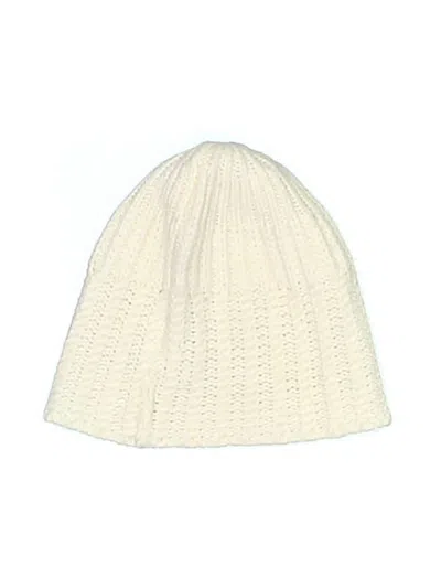 Pre-owned Banana Republic Beanie Hat In Ivory